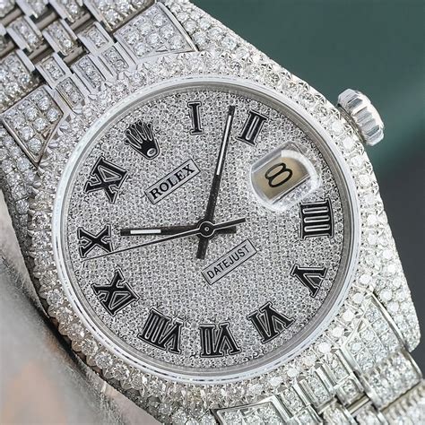 diamond watches mens rolex|rolex datejust diamond dial 36mm.